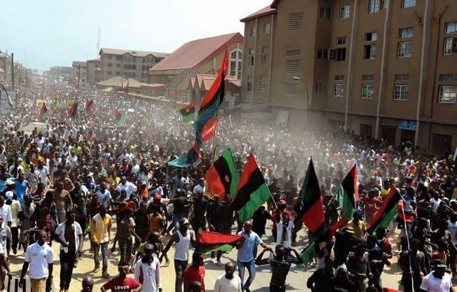 IPOB biafra protest