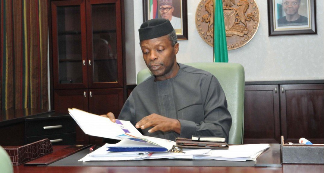Image result for Yemi Osinbajo: "When An Acting President