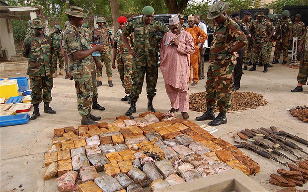 army selling weapos